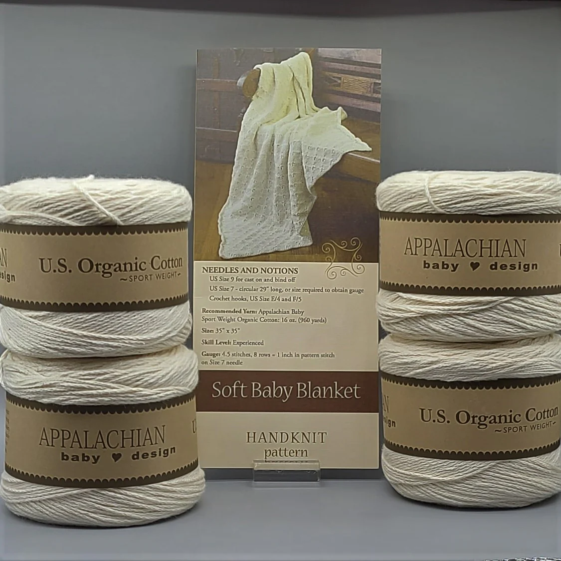Baby Soft U.S. Organic Cotton Blanket Kit - Image 3