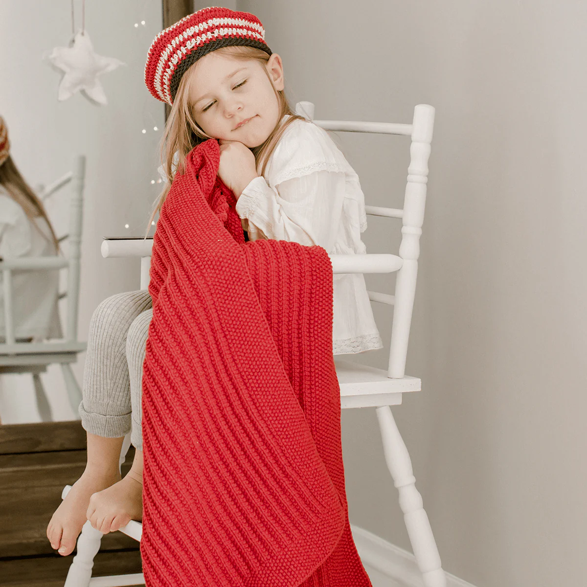 Bonjour Baby Handknit Blanket Kit