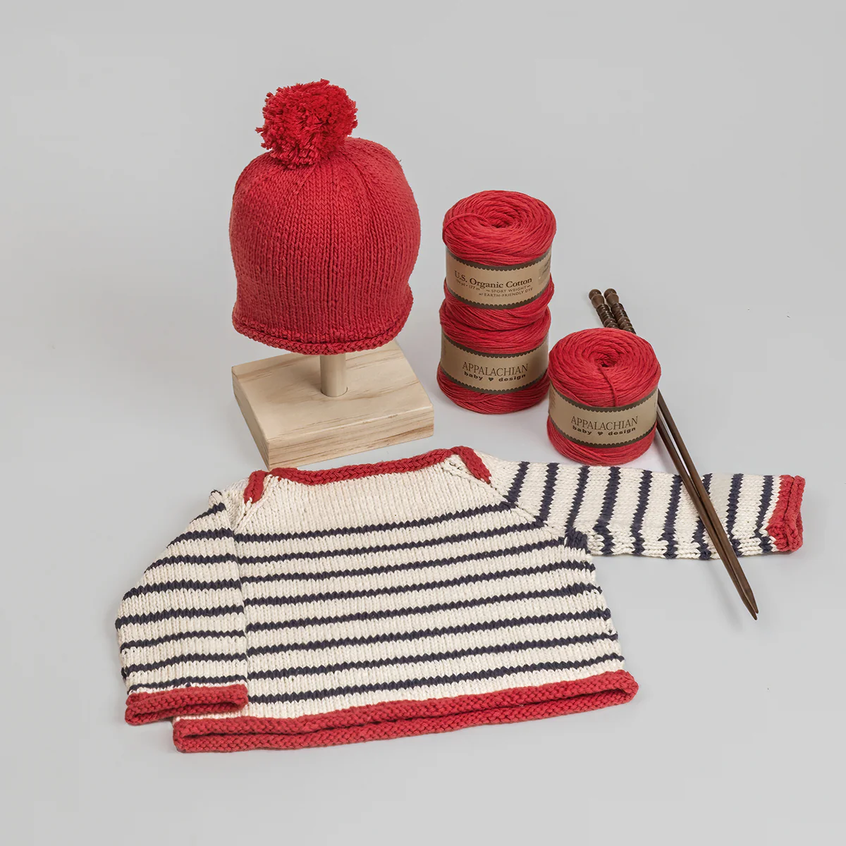 WBN Collection Breton Pullover Sweater and Beanie Kit - Image 3