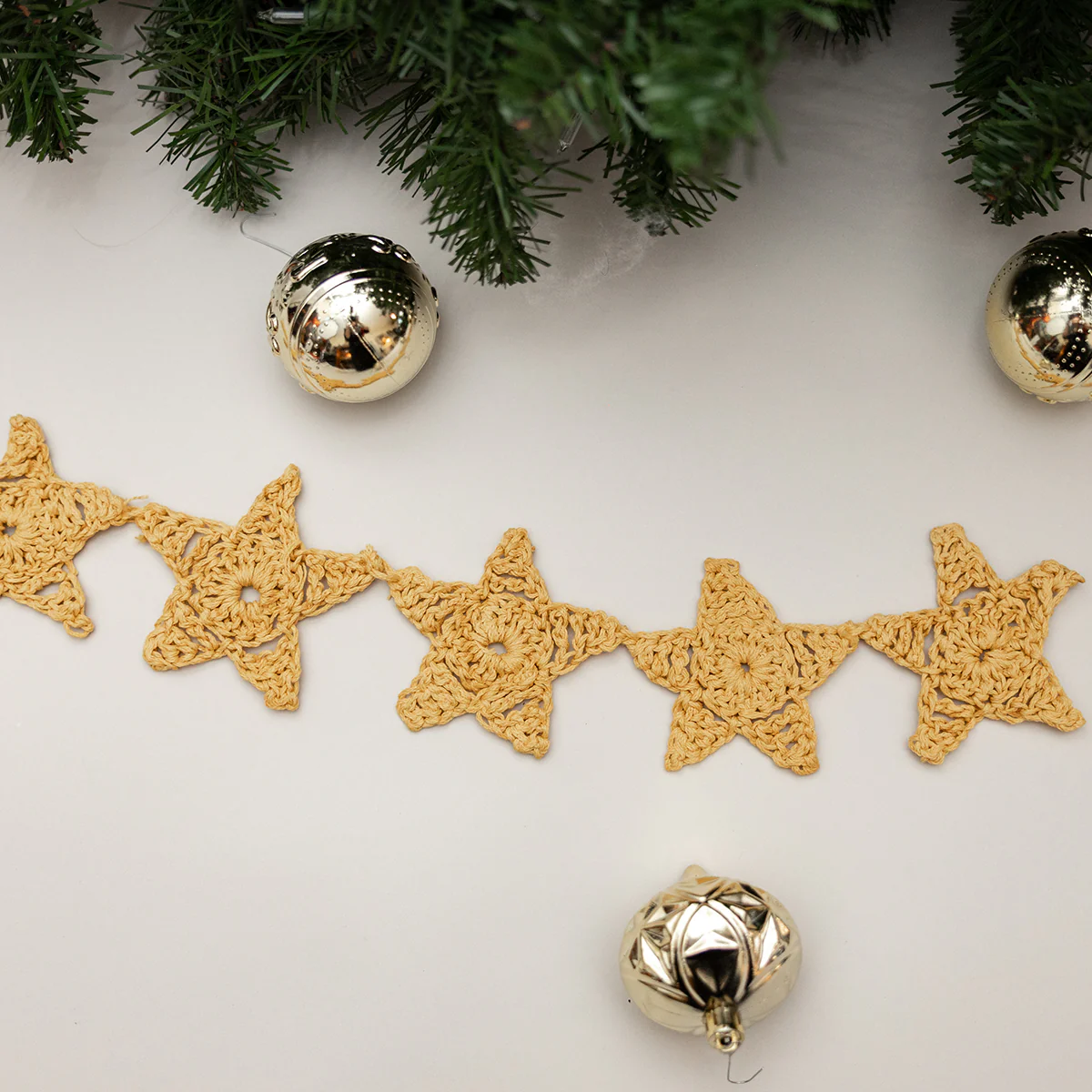 Crocheted Star Garland Pattern Download - Image 2