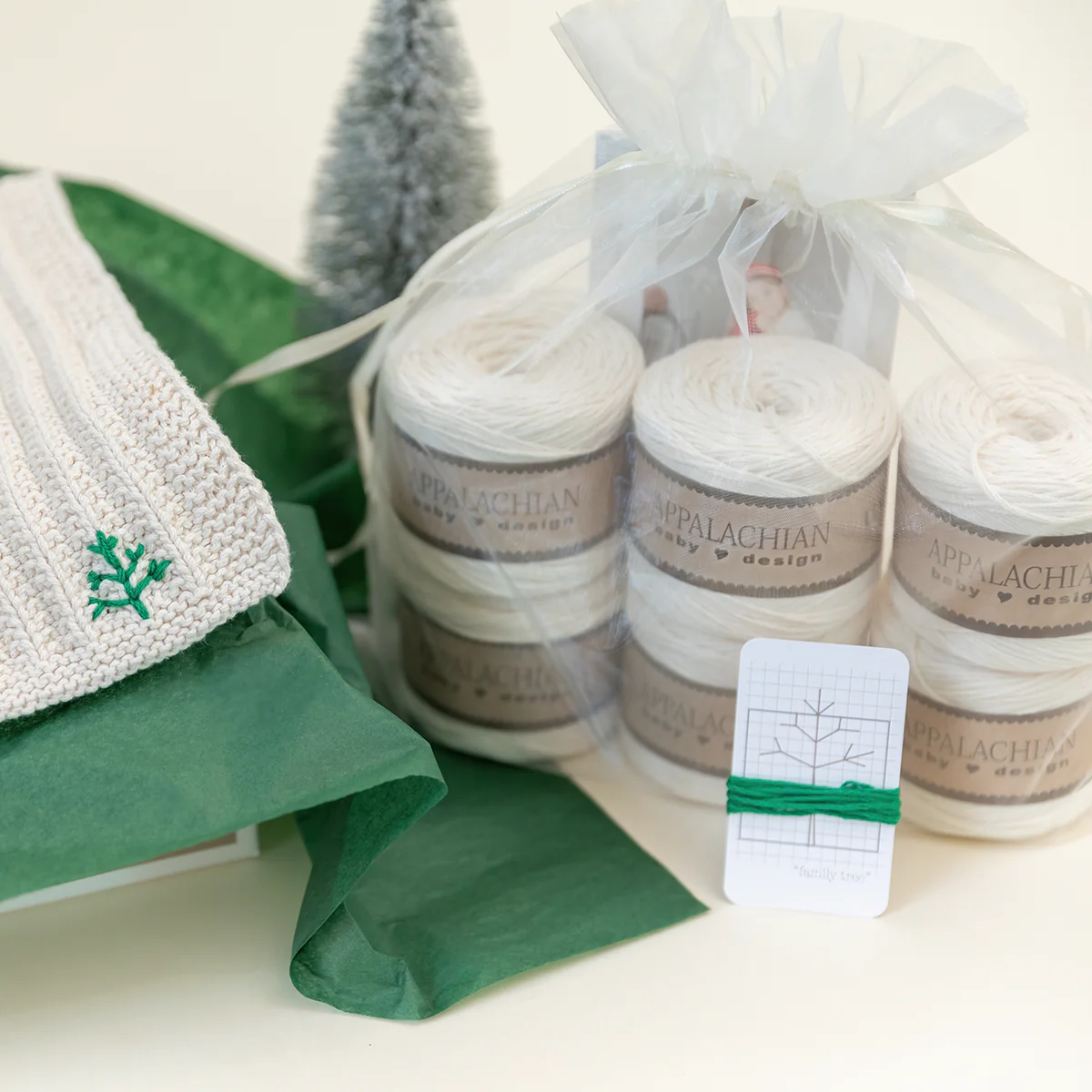 Holiday Bonjour Baby Blanket Kit