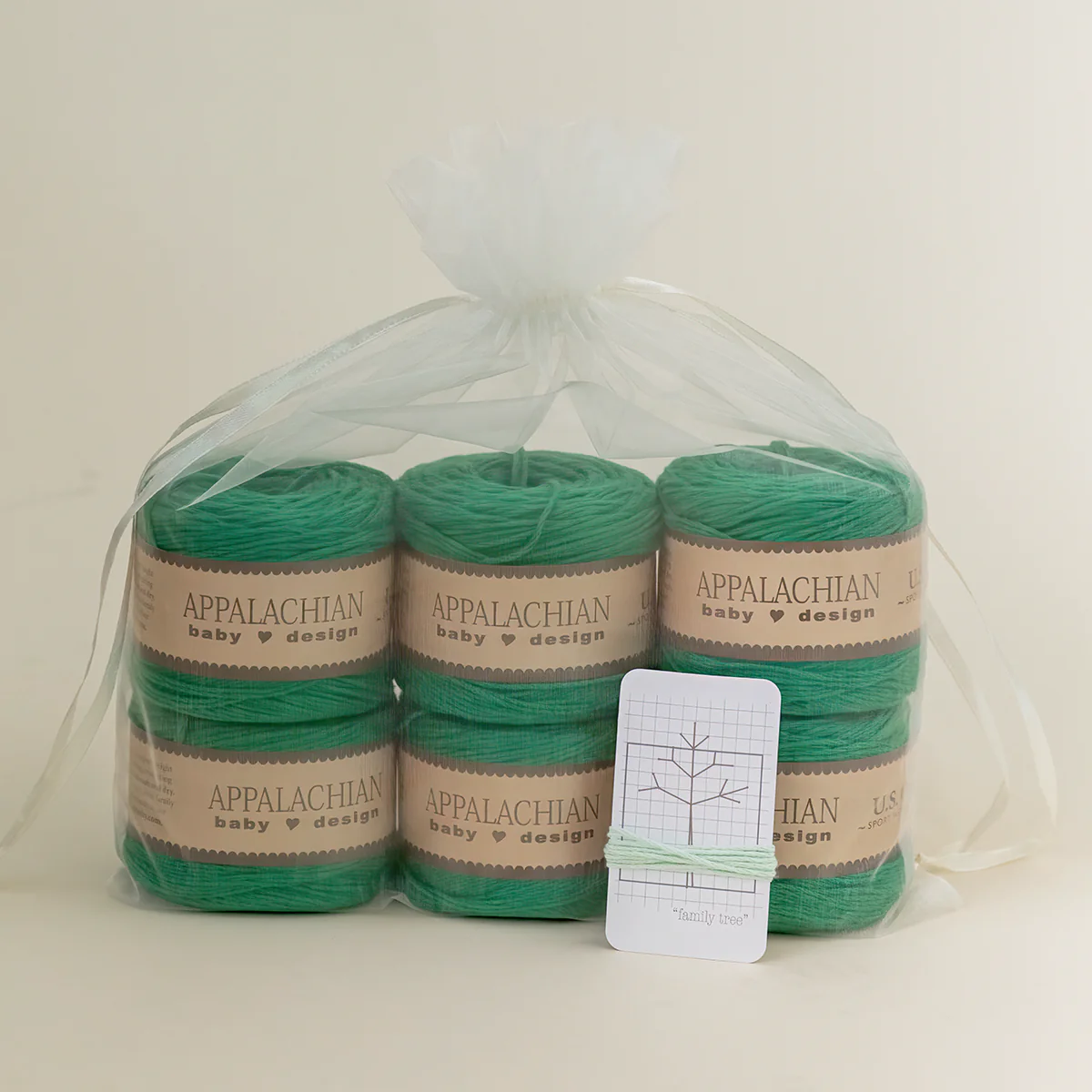 Holiday Tree Crochet Cotton Blanket Kit - Image 2