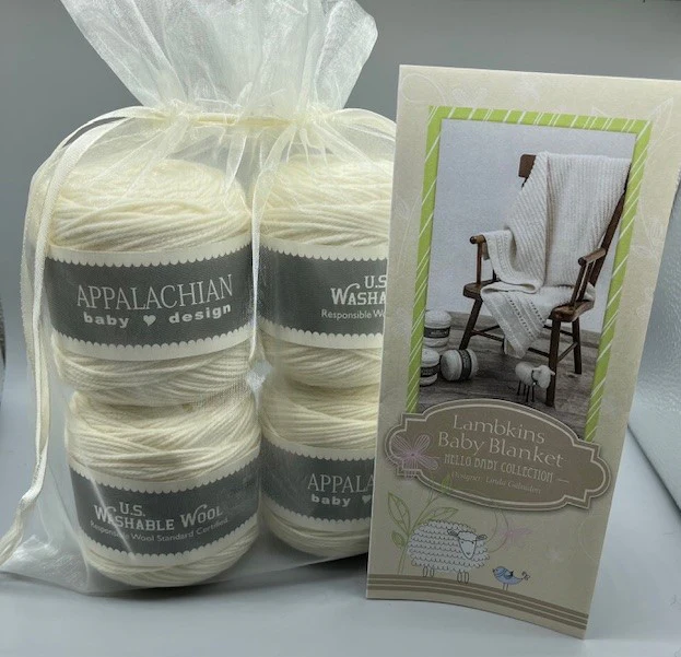 Lambkins Baby Blanket Kit - Image 3