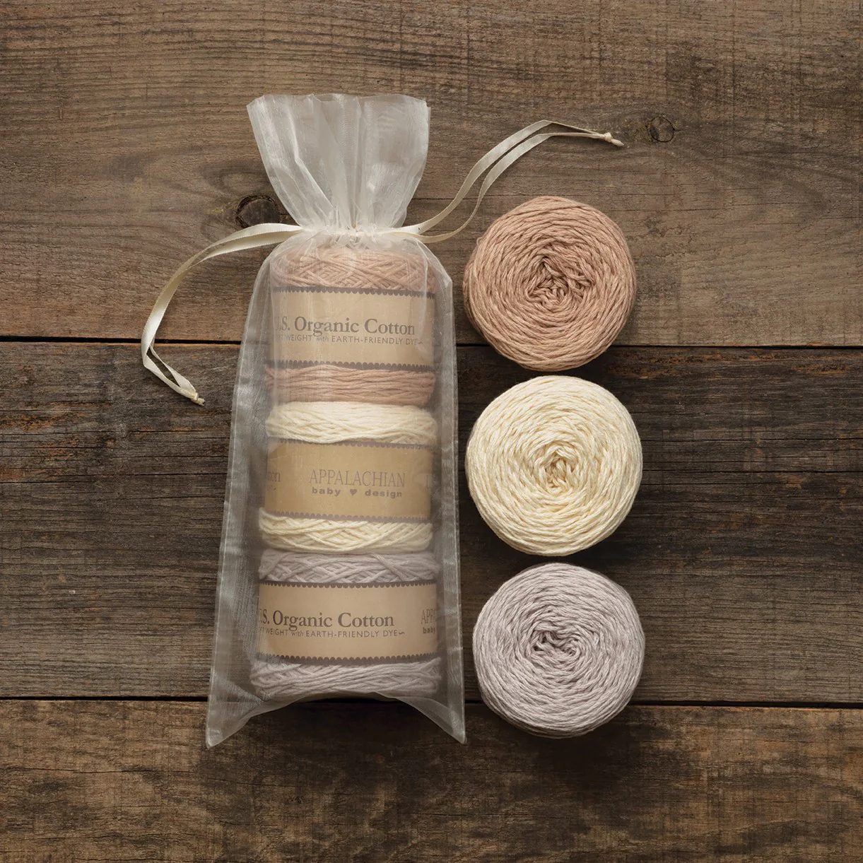 U.S. Organic Cotton Yarn Set