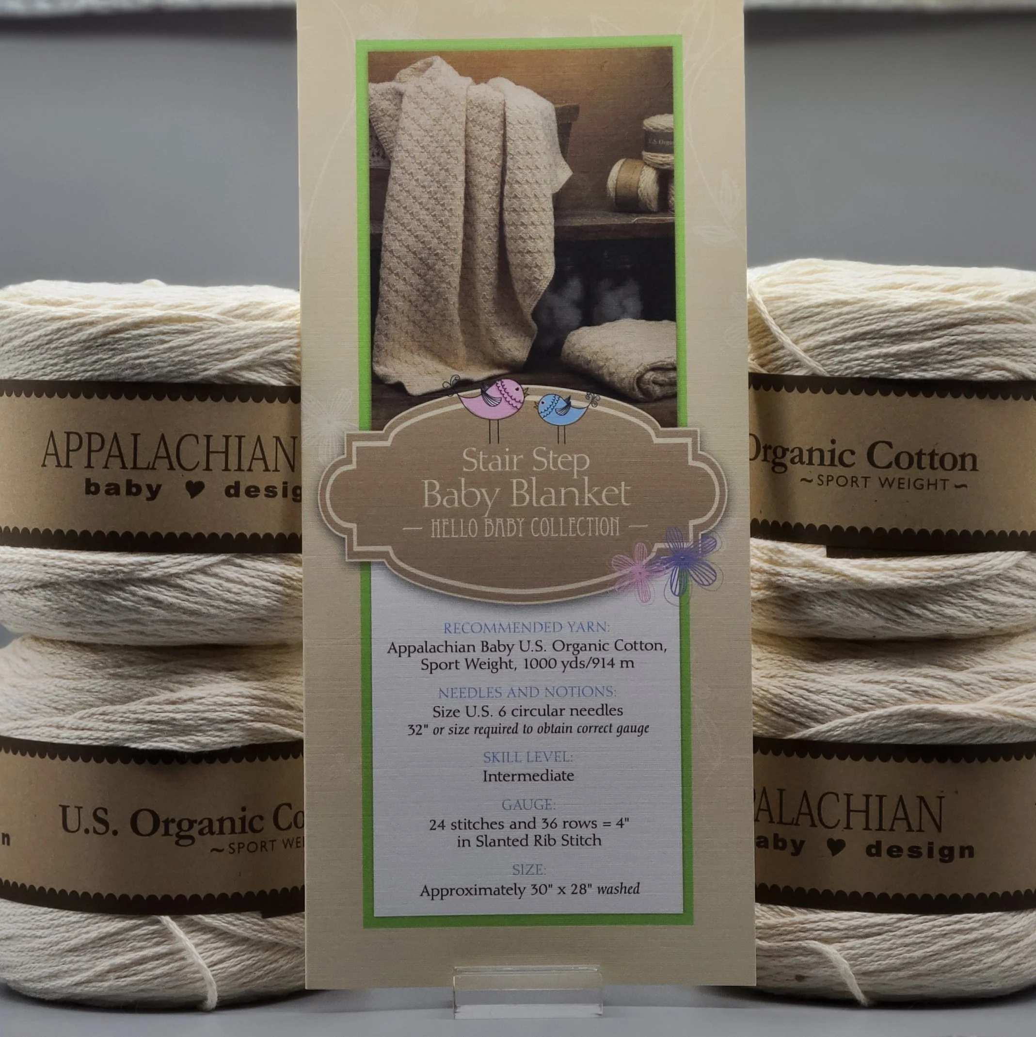 Stair Step Baby Blanket Kit - Image 3